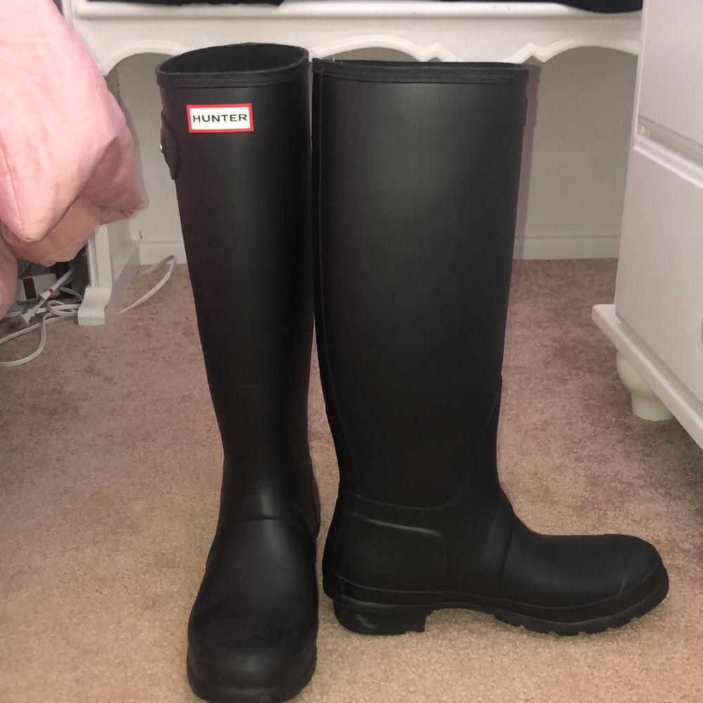 Black Hunter Boots